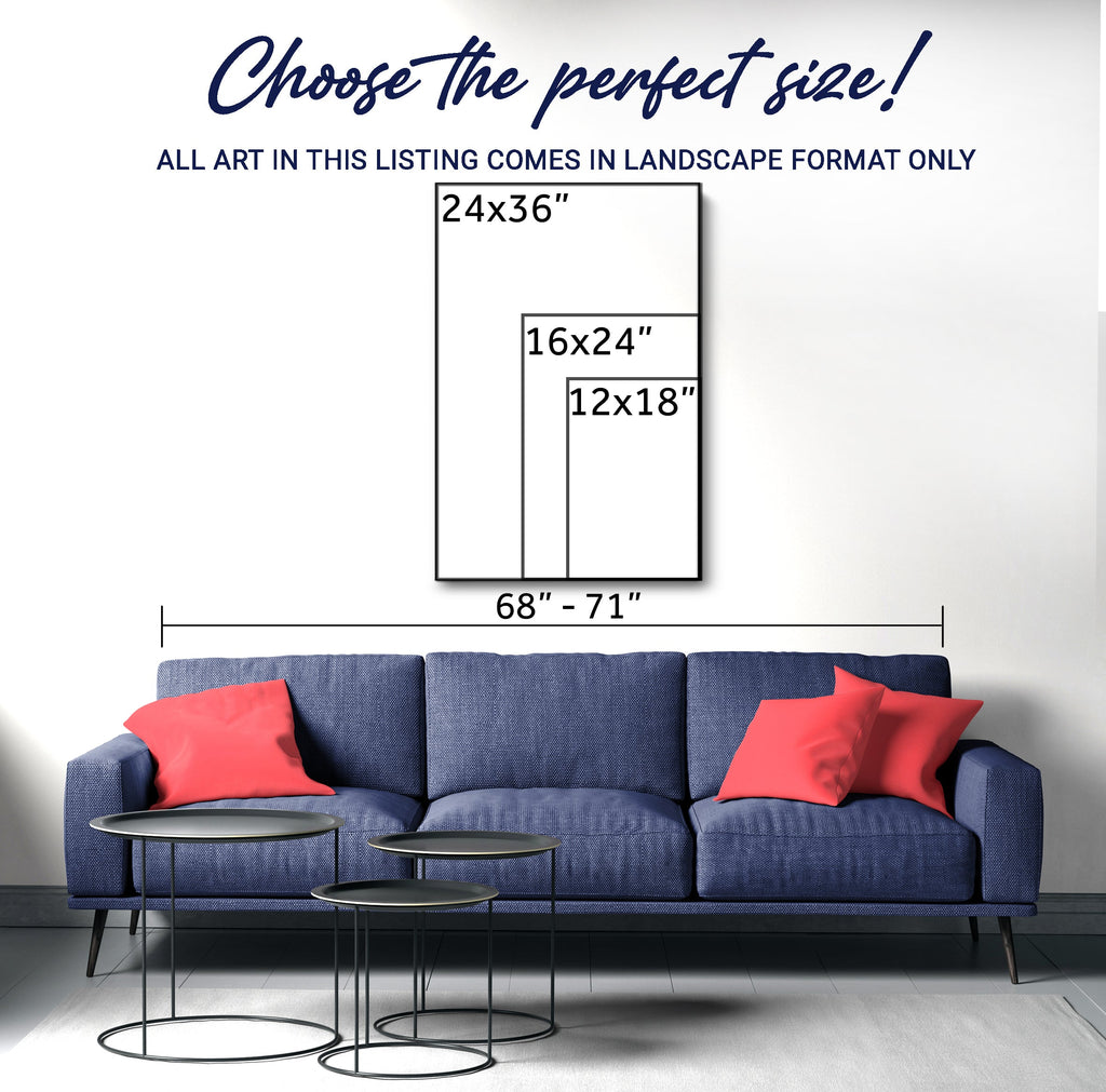 Vintage Woodland Santa Christmas Wall Art