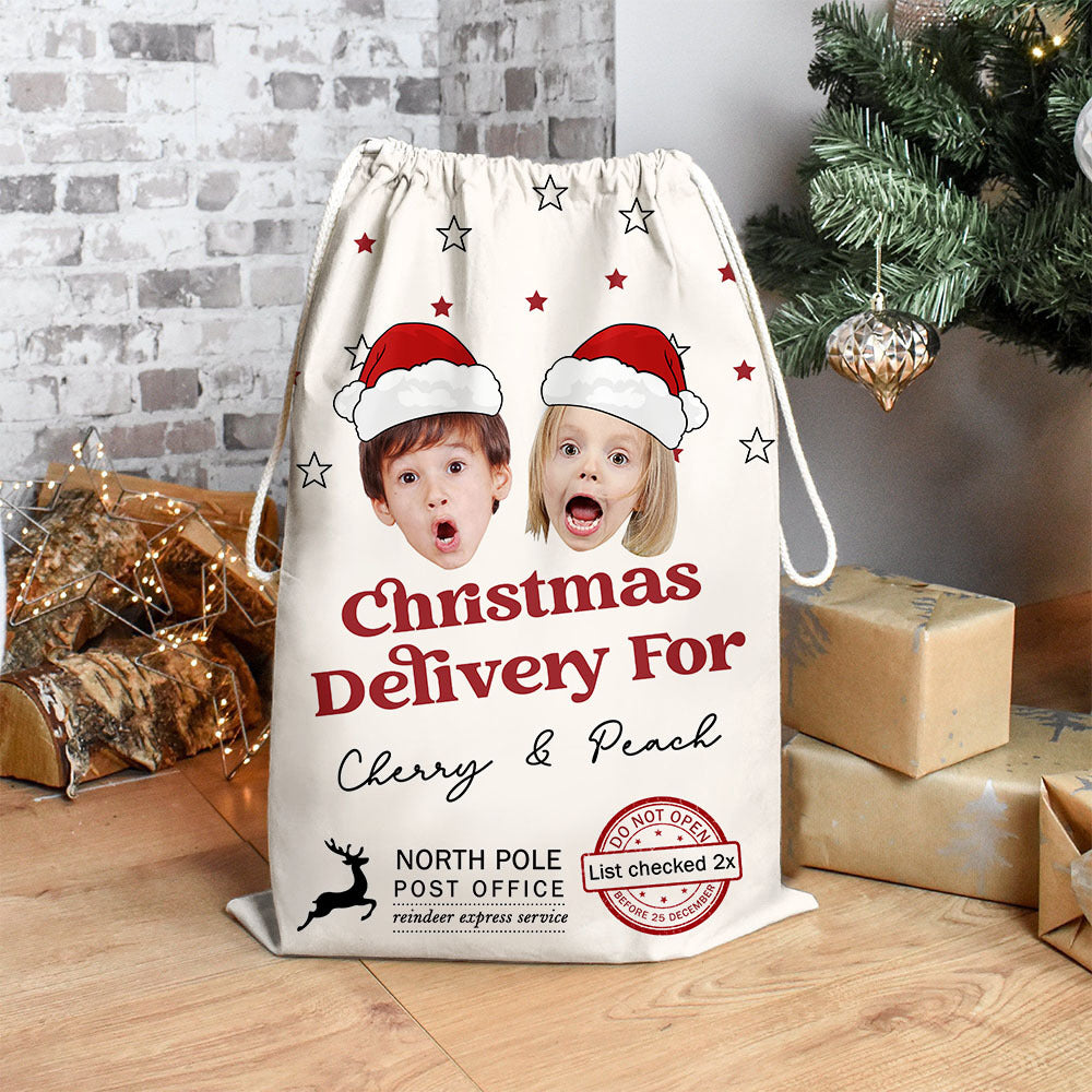 Personalized Santa Sack - Christmas Gift For Family