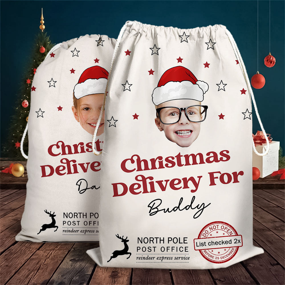 Personalized Santa Sack - Christmas Gift For Family