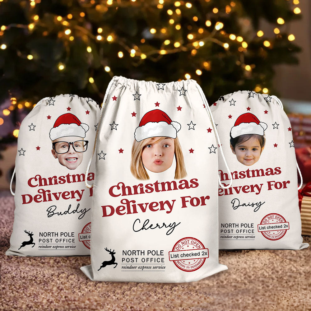 Personalized Santa Sack - Christmas Gift For Family