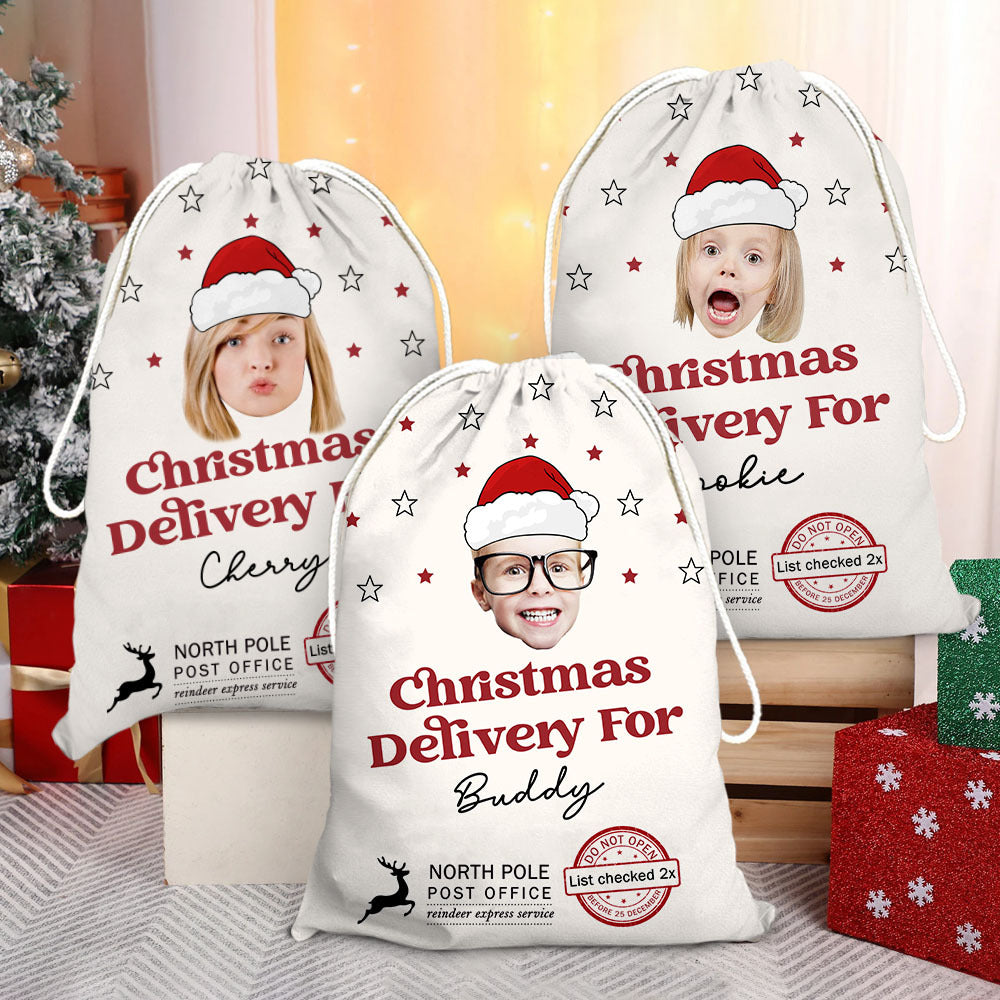 Personalized Santa Sack - Christmas Gift For Family
